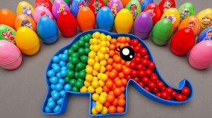 Как приготовить ванну с радужным слоном, смешав желейную слизь и глиняные яйца