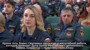 Борис Хохряков встретился с сотрудниками 5-го пожарно-спасательного отряда