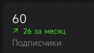 60 подписчиков!!!🤩😱