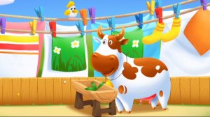 Ферма /Развивающие игры для детей /Корова Бурëнка
