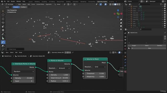 74 - Volume to Mesh Node смотреть онлайн