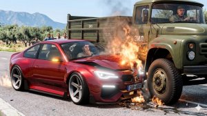 Лучшие аварии месяца – март 2024 года - BeamNG/Drive