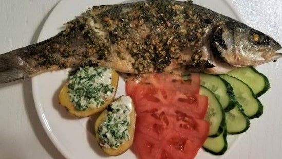 Деликатесная рыба, запечная с кокосовыми сливками смотреть онлайн