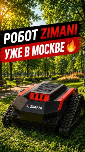 Робот ZimAni уже в Москве 🔥