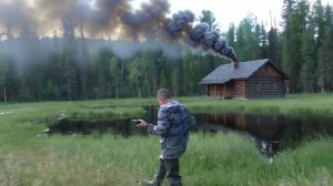 Тунгусский метеорит Сусловская воронка Охота и Рыбалка 2026 в Тайге Сибирь 23 9 день