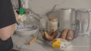 Когда мне грустно — я пеку банановый кекс | Спокойный весенний вечер