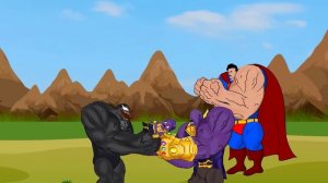 172. Team HULK, SUPER MAN, VENOM vs IRON SPIDERMAN GOLD  Returning from the Dead SECRET - SUPER HERO