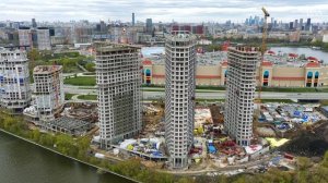 Ход строительства Дрим Рива апрель 2026