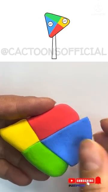 Гугл Плей из пластилина смотреть онлайн
