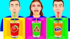 Выбери верный напиток Челлендж # Продержись дольше всех, чтобы выиграть c BooBoom Challenge