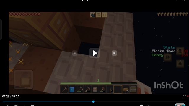 Реакция на видео Каира ” Я выживаю на 1 блоке в Майнкрафте часть 2 „