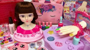 Игровой набор - Студия макияжа! Распаковка и Обзор ярких игрушек! Яркие Мультики для детей смотреть!