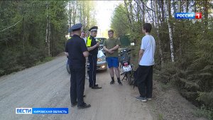 В Кирове прошёл рейд по выявлению бесправников и подростков на мотоциклах