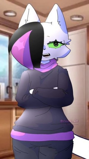 Milka's voice gets higher when she says QUASO
