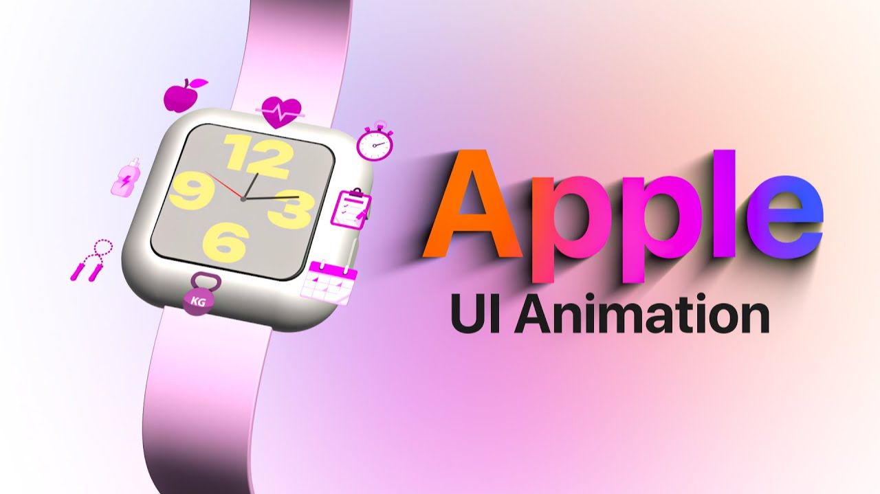 Apple Style 3D UI Animation in After Effects Minimalist Design Tutorial + Free Project File смотреть онлайн