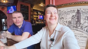Отдыхаем и ОТРЫВАЕМСЯ в ЛЮБИМОМ городе! ОТМЕТИЛИ пятницу в пабе) Романтичный вечер с Вованом! Влог