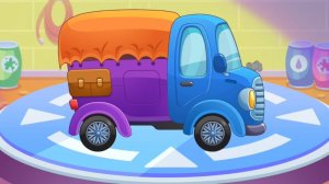 Кот Пломбир и развивающие машинки для малышей 🚗 Учим виды транспорта