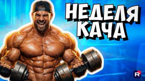 Недельный кач | Тренировка на неделю | Как накачать грудь спину руки плечи ноги | Тренировка