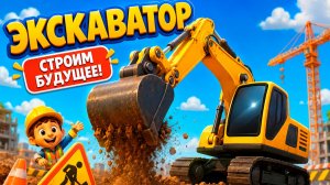 Песенка про ЭКСКАВАТОР | Мультики про Машинки