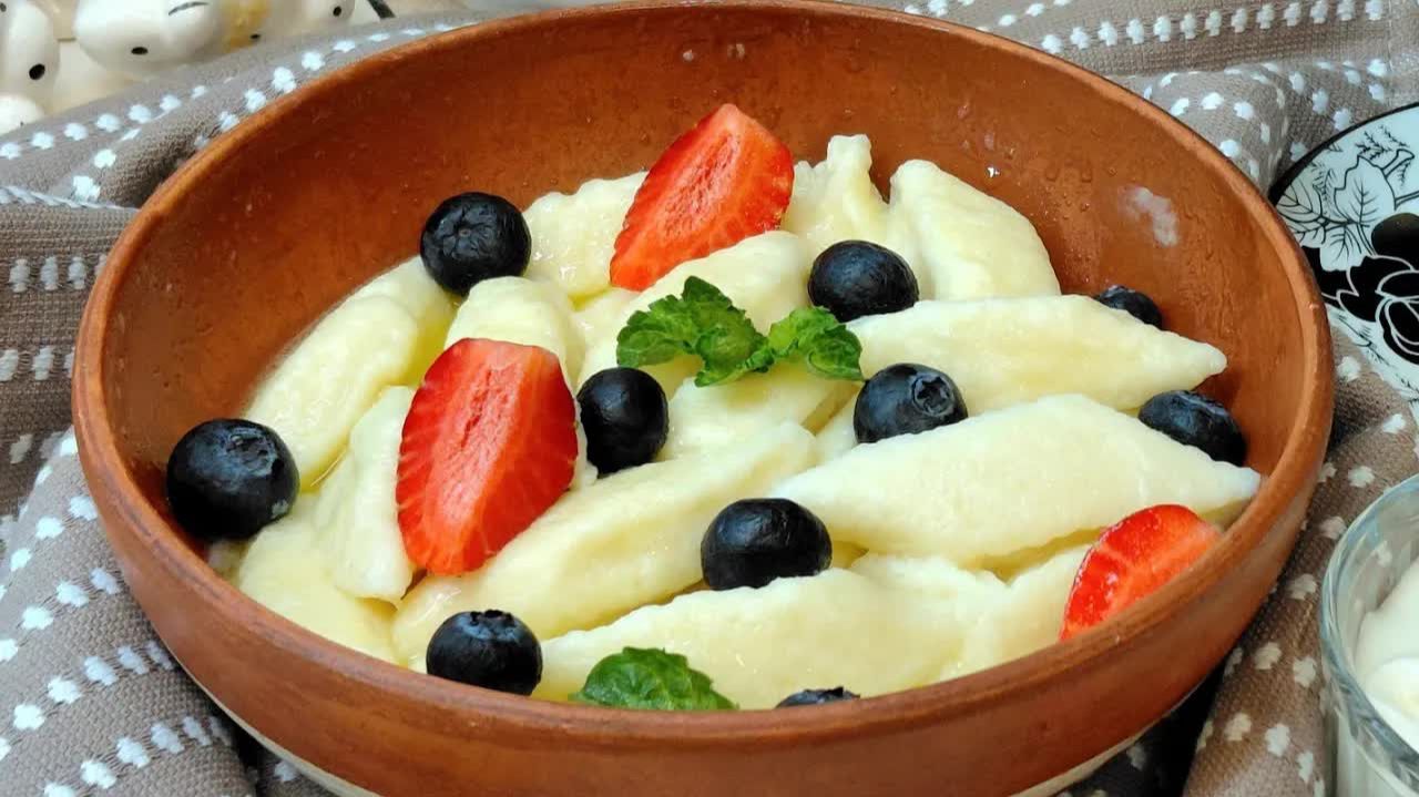 Классические ленивые вареники из творога! Вкусный завтрак из детства! Ленивые ВАРЕНИКИ из творога