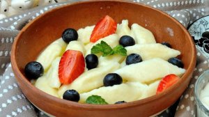 Классические ленивые вареники из творога! Вкусный завтрак из детства! Ленивые ВАРЕНИКИ из творога