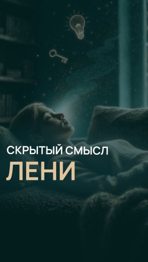 Скрытый смысл лени
