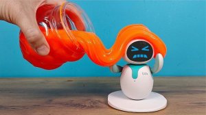 Слайм и шарики Орбиз довели робота Eilik до истерики!