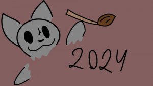 |My arts in 2024|Speed paint|Mally_MurderMittens
