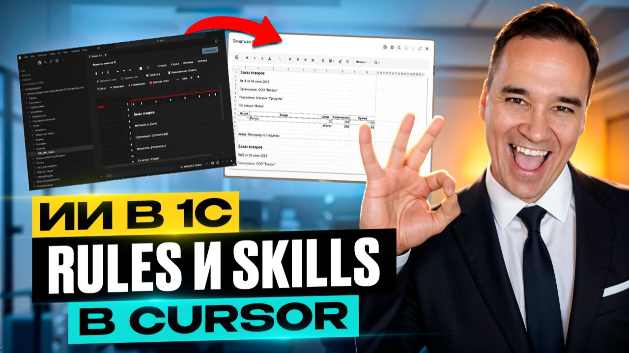 ИИ в 1С: Rules и Skills в Cursor