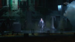 О показе рок-оперы «Антигона» на фестивале «Золотая Маска» в Москве. Телеканал «Россия Культура»