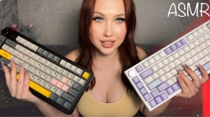 АСМР ТАППИНГ ПО КЛАВИАТУРАМ  AJAZZ AK820 И AJAZZ AK820 MAX MAGNETIC HE | ASMR