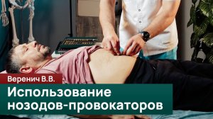Использование нозодов-провокаторов в мышечном тестировании. Веренич В. В.