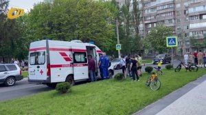 18 МАЯ В ЖЕЛЕЗНОГОРСКЕ НА ПЕРЕКРЕСТКЕ ЛЕНИНА-ГАЙДАРА В ДТП ПОПАЛ РЕБЕНОК
