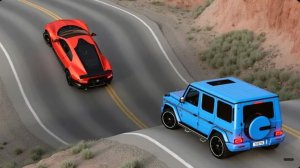 #3: Автомобили против гигантского провала в BeamNG Drive!