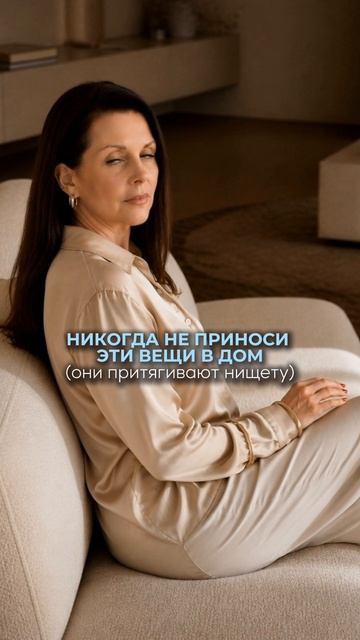 Никогда не приноси эти вещи в дом (они притягивают нищету)