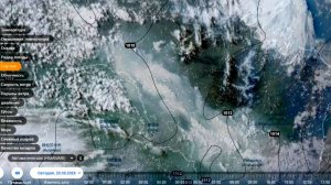 Юг Дальнего Востока в дыму сильных лесных пожаров. Вид со спутника 20.05.2026