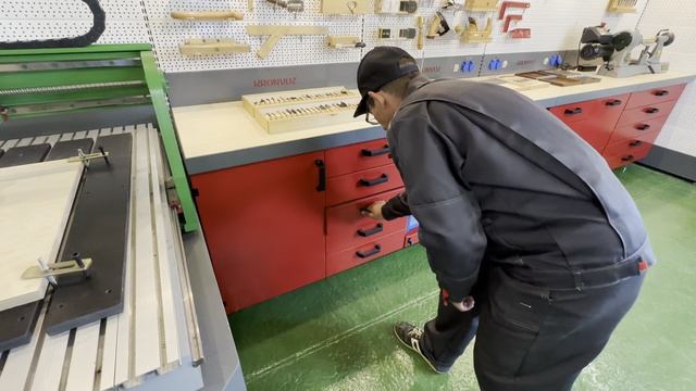 Обзор модуля серии KronVuz-KV в составе столярной мастерской