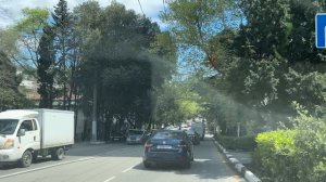 Ялта. По Кирова, Садовой, К.Маркса, Московской ул., до СДЕК. 07.05.26. Крым. Crimea. Yalta.