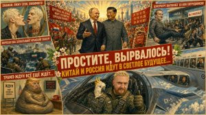 «Простите, вырвалось!» №419 | Про светлое будущее РФ и Китая, обосравшихся британчев, ждуна Трампа