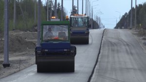 Ремонт дороги завершается. ТК «Первый Советский»