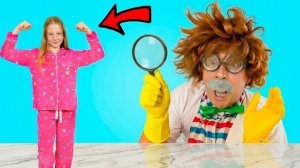 Настя стала крошечной! Приключения Насти и друзей