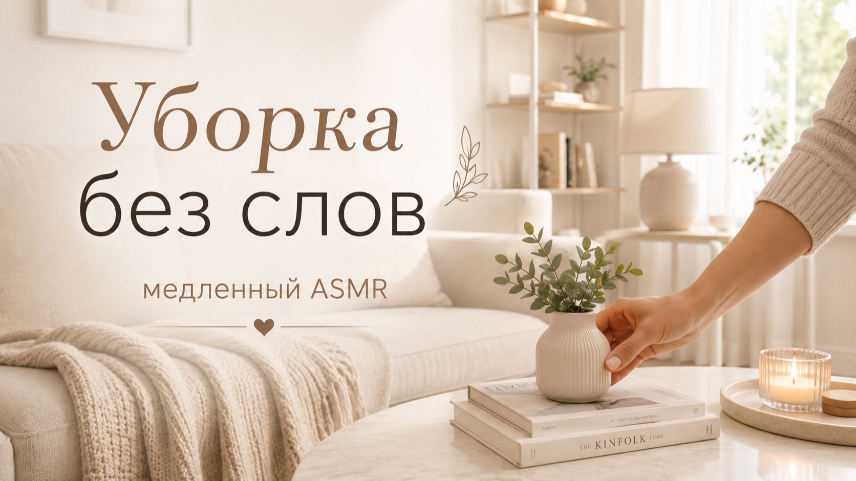 Медленная уборка квартиры без слов | Светлый ASMR для расслабления
