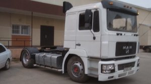 MAN M90, 18 дней в маленькой кабине старого грузовика 1/3