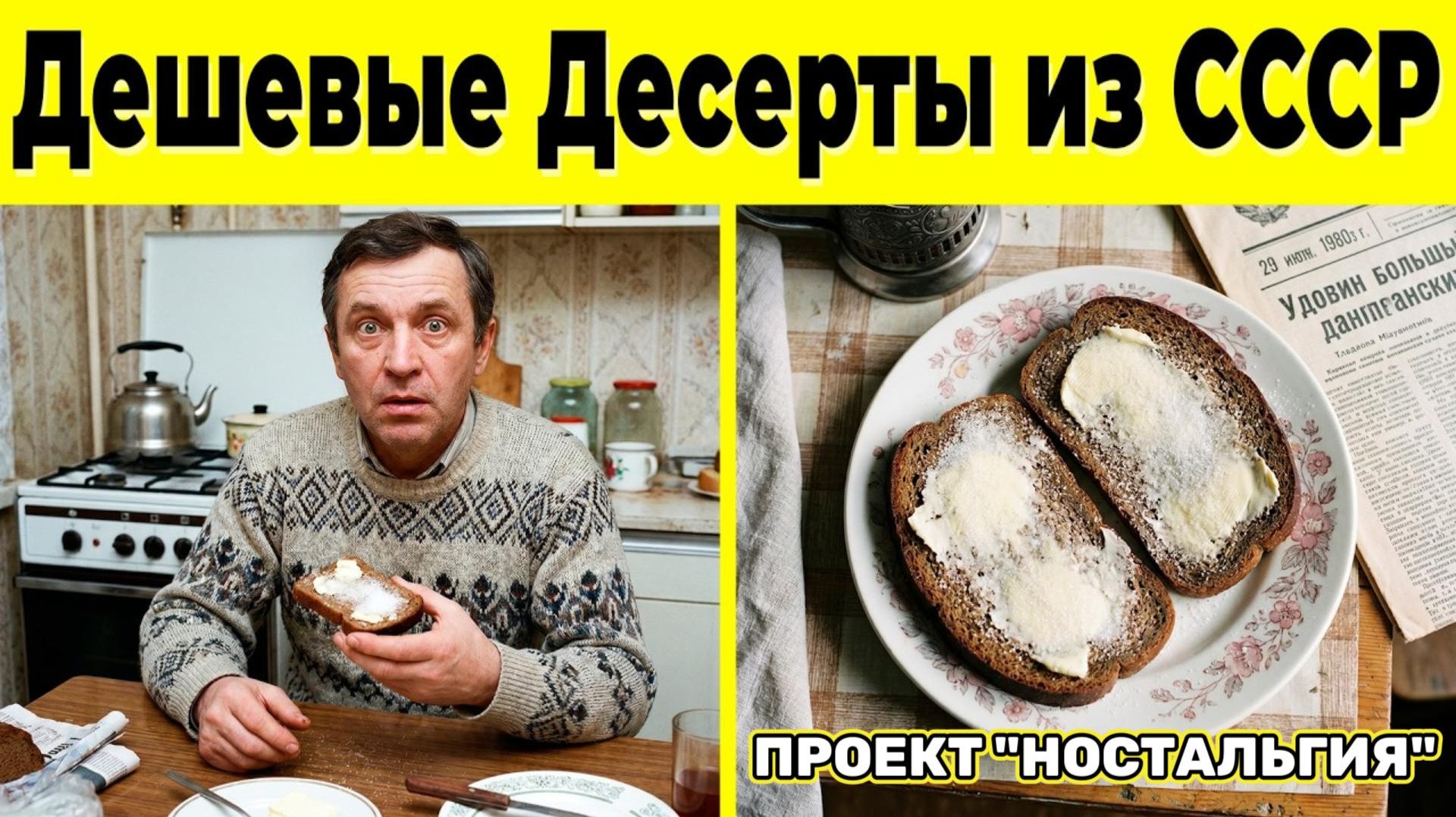 10 Дешевых Десертов из СССР, КОТОРЫЕ НЕВОЗМОЖНО ЗАБЫТЬ!