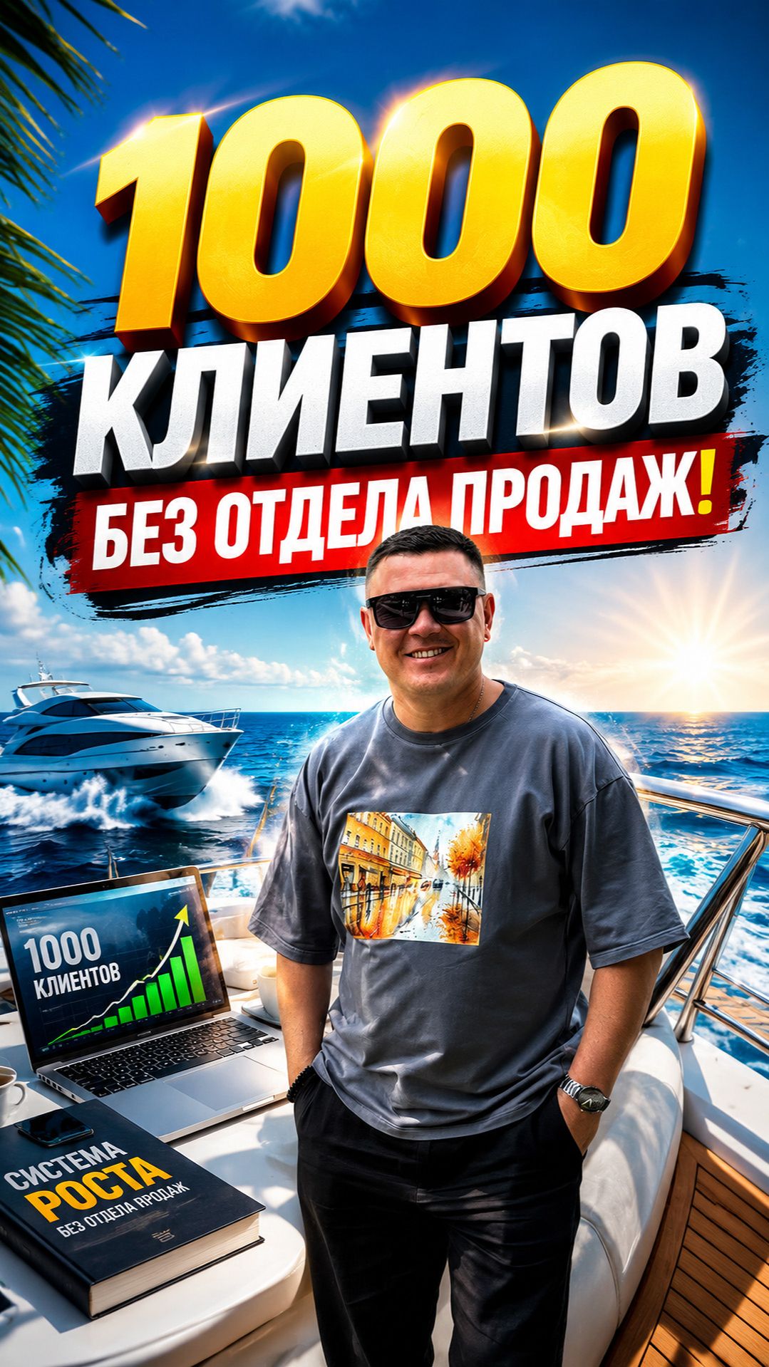 1000 клиентов без отдела продаж! #бизнес #ии #искусственныйинтеллект #клининг