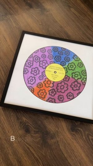 🎨ЦВЕТОЧНЫЙ ТАНЕЦ. ЦВЕТНАЯ ВИНИЛОВАЯ ПЛАСТИНКА