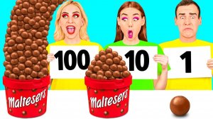 100 слоев еды Челлендж #6 c BooBoom Challenge