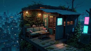 Убежище Дождливый Лофи Lo fi City🌃 Lofi Beats для сна, расслабления Lofi music Lofi Live Хип Хоп