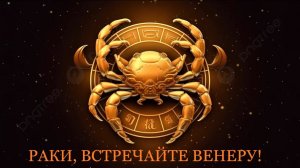РАКИ, ВСТРЕЧАЙТЕ ВЕНЕРУ!