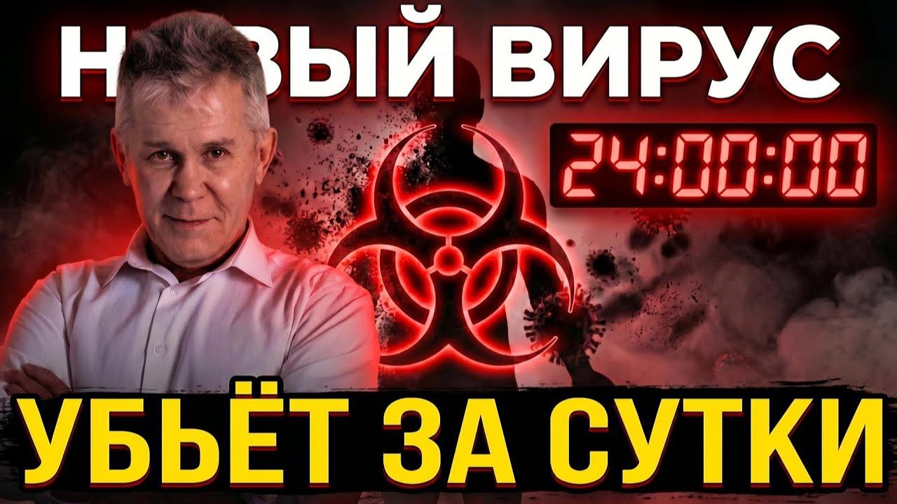 Смертельный вирус убьёт за сутки. Что делать? Валерий Уваров обьясняет